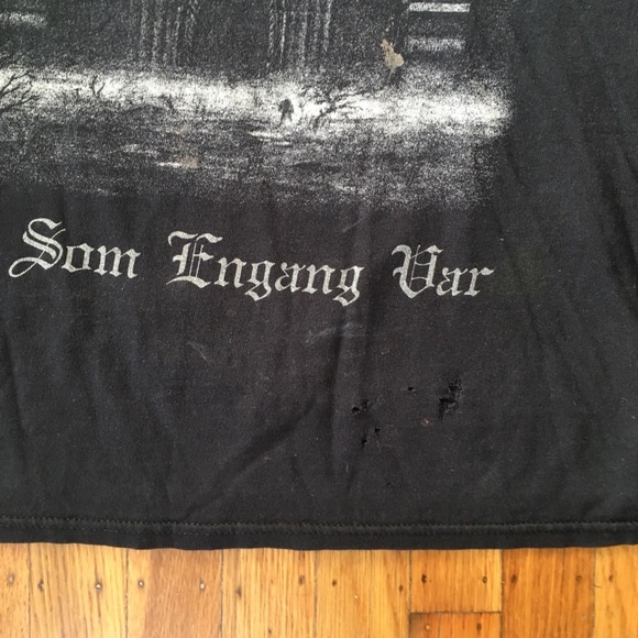 Vintage 1990s Burzum Norwegian Black Metal Shirt - Picture 2 of 7